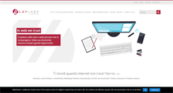 Desktop Screenshot of laylabs.it