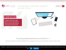 Tablet Screenshot of laylabs.it